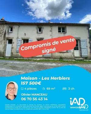 Maison à LES HERBIERS (85500)
