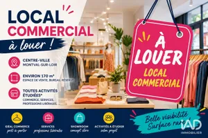 Boutique/Local commercial à MONTVAL-SUR-LOIR (72500)