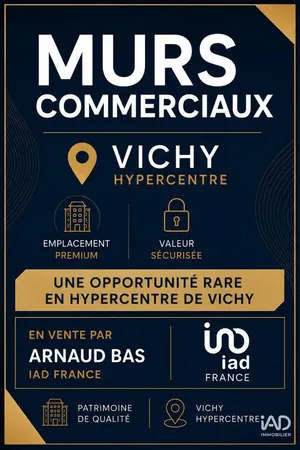 Commercial walls in VICHY (03200)