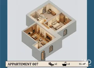 Appartement à CONFOLENS (16500)