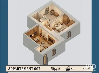 Apartment in CONFOLENS (16500)