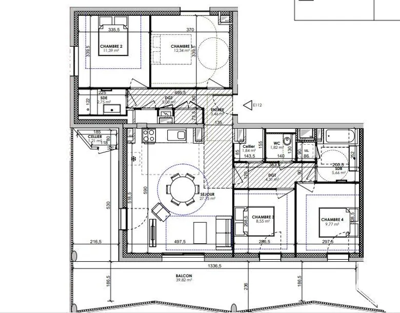 Appartement 5 pièces 94 m² · à Lyon · 94 m² · 581 400 €