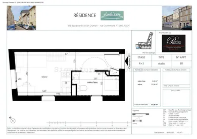 Appartement à AGEN (47000)