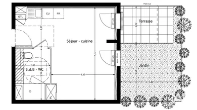 Appartement à ÉCHIROLLES (38130)