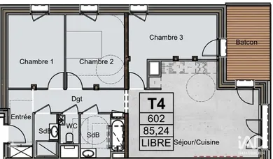 Appartement à FERNEY-VOLTAIRE (01210)
