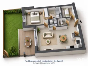 Apartment in SAINT-GILLES-CROIX-DE-VIE (85800)