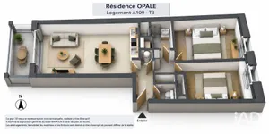 Appartement à SAINT-GILLES-CROIX-DE-VIE (85800)