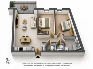 Apartment in SAINT-GILLES-CROIX-DE-VIE (85800)