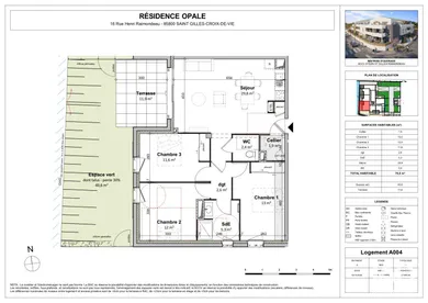 Appartement à SAINT-GILLES-CROIX-DE-VIE (85800)