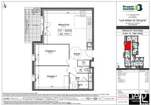 Appartement à SAINT-BERTHEVIN (53940)