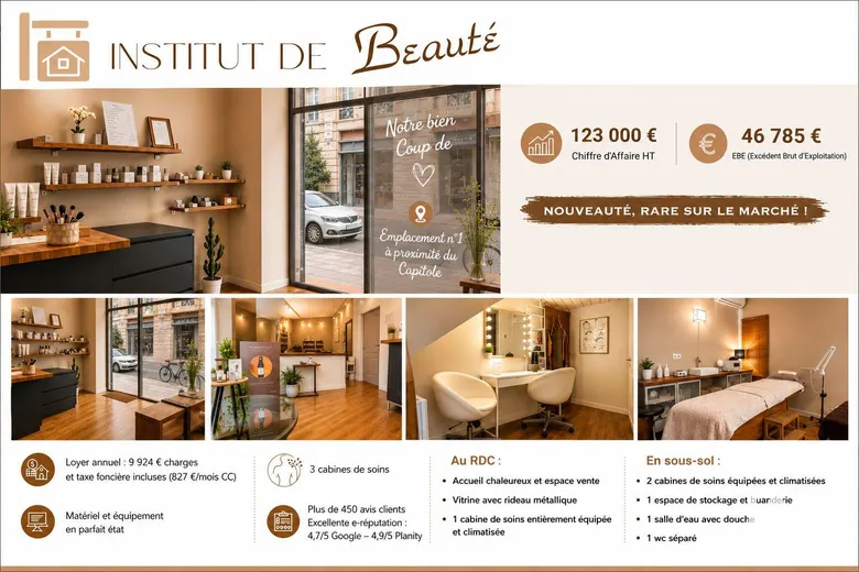 Local commercial 100 m² · à Toulouse · 100 m² · 99 000 €
