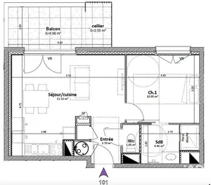 Appartement à GONCELIN (38570)
