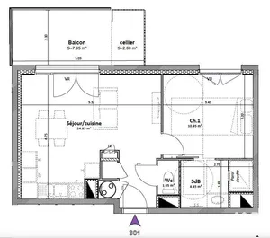 Appartement à GONCELIN (38570)