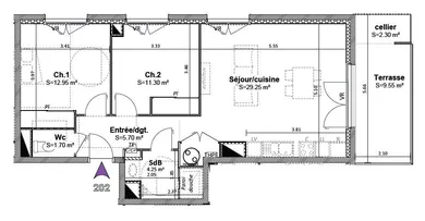 Appartement à GONCELIN (38570)