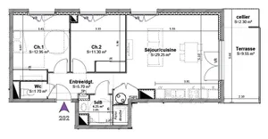 Appartement à GONCELIN (38570)
