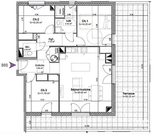 Appartement à GONCELIN (38570)
