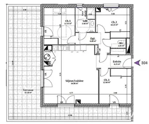 Appartement à GONCELIN (38570)
