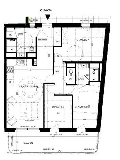 Apartment in LA ROCHELLE (17000)