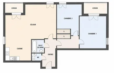 Apartment in SAVIGNY-LE-TEMPLE (77176)