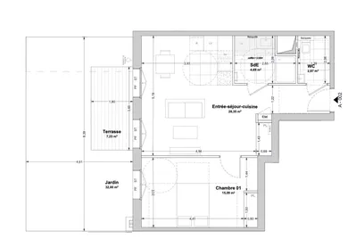 Appartement à LA ROCHELLE (17000)