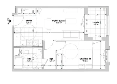 Apartment in LA ROCHELLE (17000)