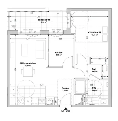 Apartment in LA ROCHELLE (17000)