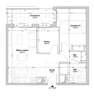 Appartement à LA ROCHELLE (17000)
