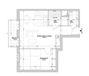 Apartment in LA ROCHELLE (17000)