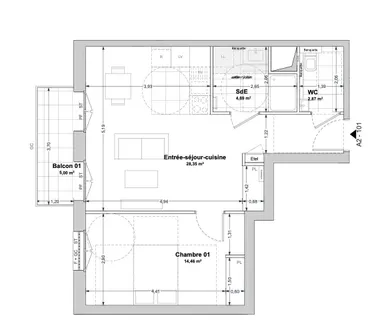 Appartement à LA ROCHELLE (17000)