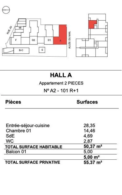 Appartement à LA ROCHELLE (17000)