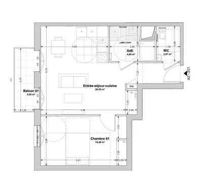 Apartment in LA ROCHELLE (17000)