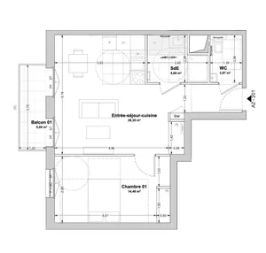 Appartement à LA ROCHELLE (17000)