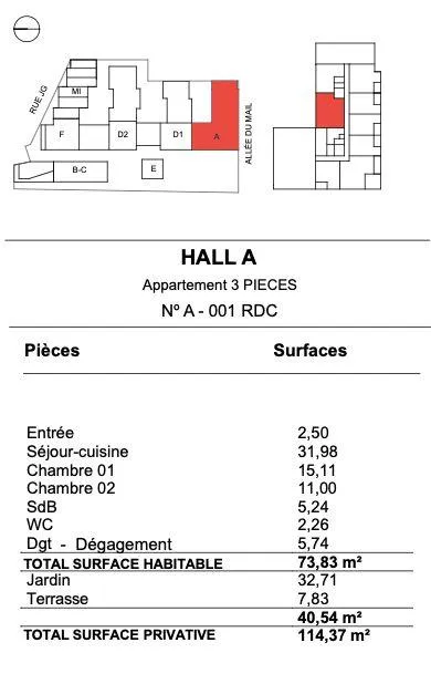 Apartment in LA ROCHELLE (17000)