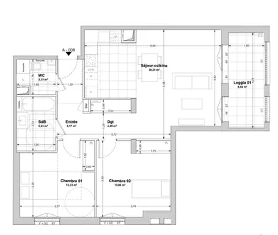 Apartment in LA ROCHELLE (17000)