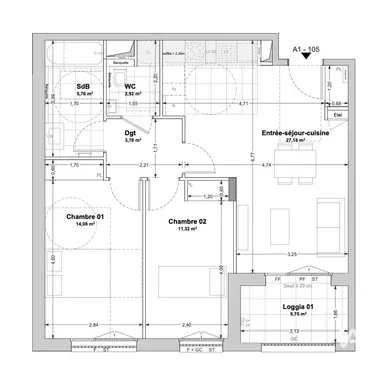 Apartment in LA ROCHELLE (17000)