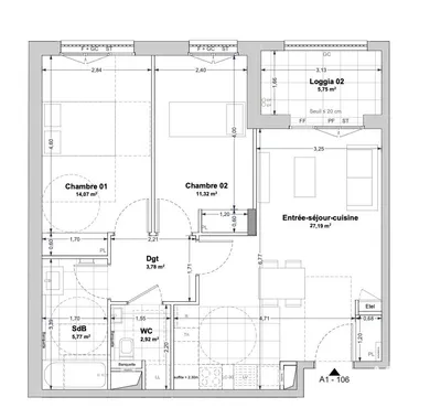 Apartment in LA ROCHELLE (17000)