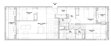 Appartement à LA ROCHELLE (17000)
