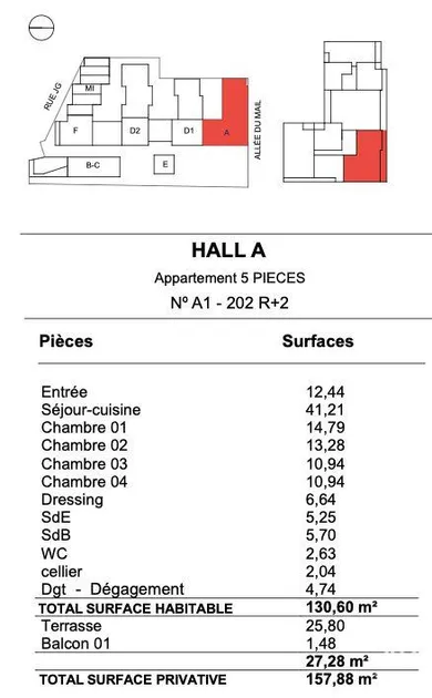 Appartement à LA ROCHELLE (17000)