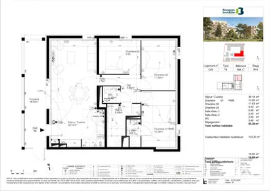 Apartment in BORDEAUX (33300)