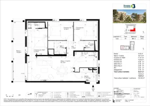 Appartement à BORDEAUX (33300)