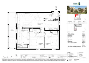 Appartement à BORDEAUX (33300)