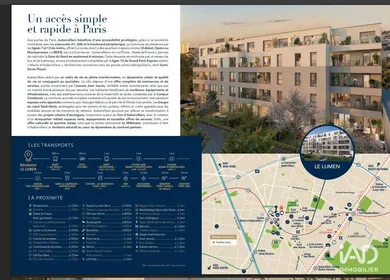Appartement à AUBERVILLIERS (93300)