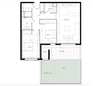 Appartement à BAILLARGUES (34670)