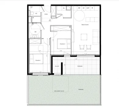 Appartement à BAILLARGUES (34670)