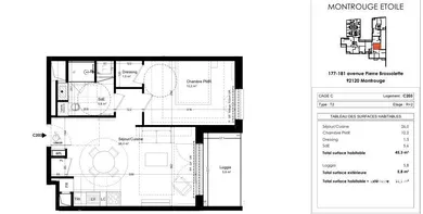 Apartment in MONTROUGE (92120)