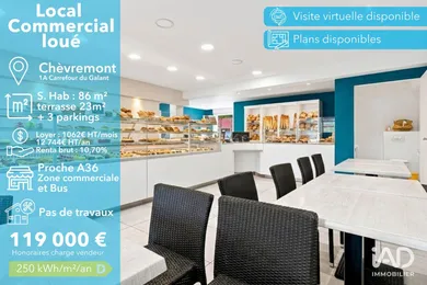 Boutique/Local commercial à CHÈVREMONT (90340)
