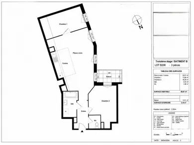 Apartment in ROISSY-EN-BRIE (77680)