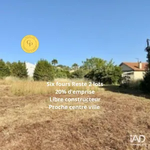 Land in SIX-FOURS-LES-PLAGES (83140)