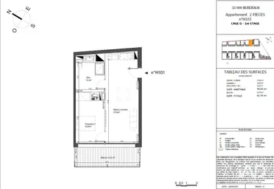 Appartement à BORDEAUX (33000)