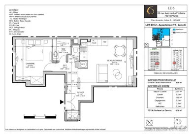 Appartement à PARIS (75016)